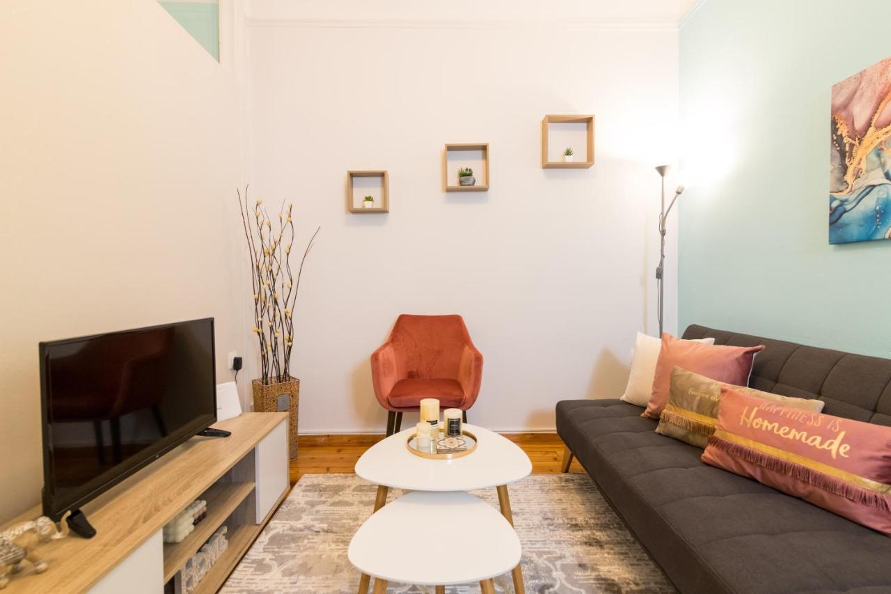 F & B Collection - Flat For 3 Apartment เทสซาโลนิกิ ภายนอก รูปภาพ
