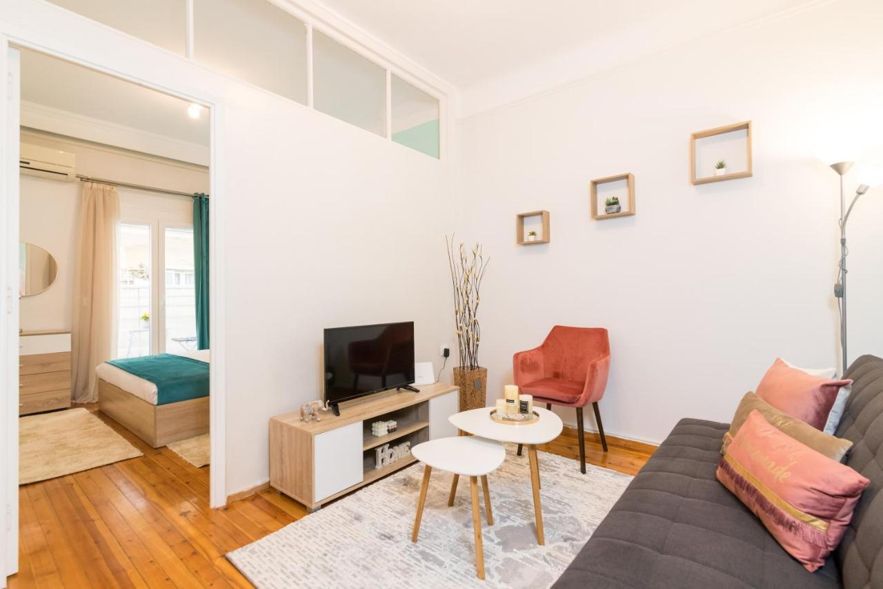 F & B Collection - Flat For 3 Apartment เทสซาโลนิกิ ภายนอก รูปภาพ